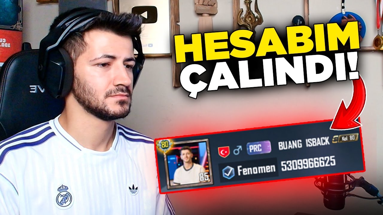 PUBG MOBİLE HESABIM &Ccedil;ALINDI!😓