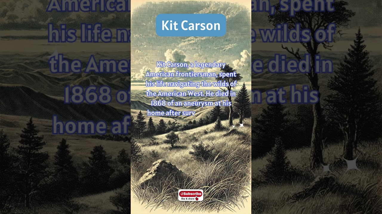 Kit Carson: The Legendary Frontiersman's Final Journey