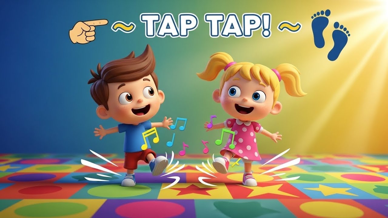 🎵 “Tiptoe, Tap, Let’s Go!” 🎵