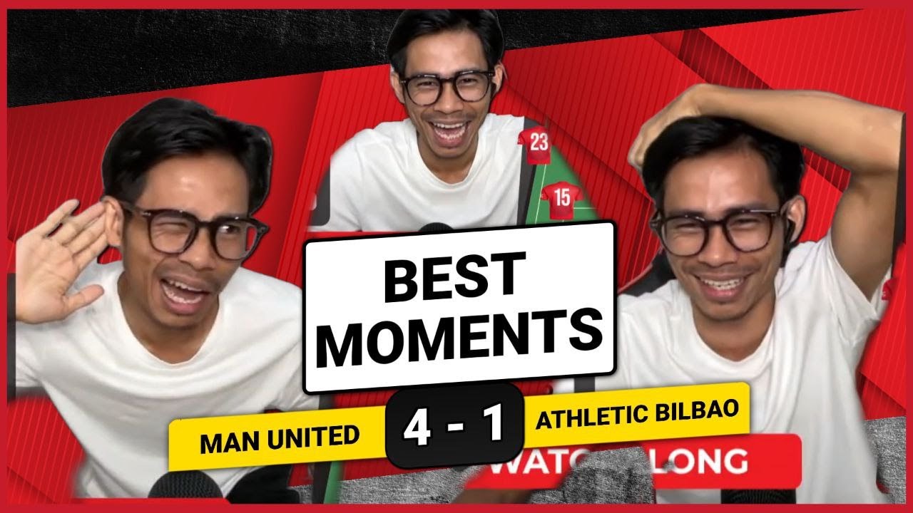 MAN UNITED 4-1 BILBAO  I Fan Best Moments