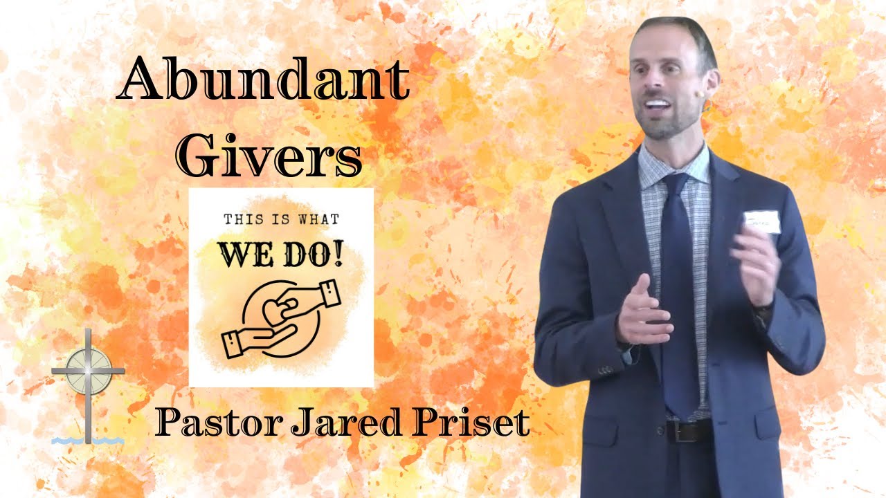 Abundant Givers  |  11-23-25  |  Pastor Jared Priset #sermons #giving #generosity