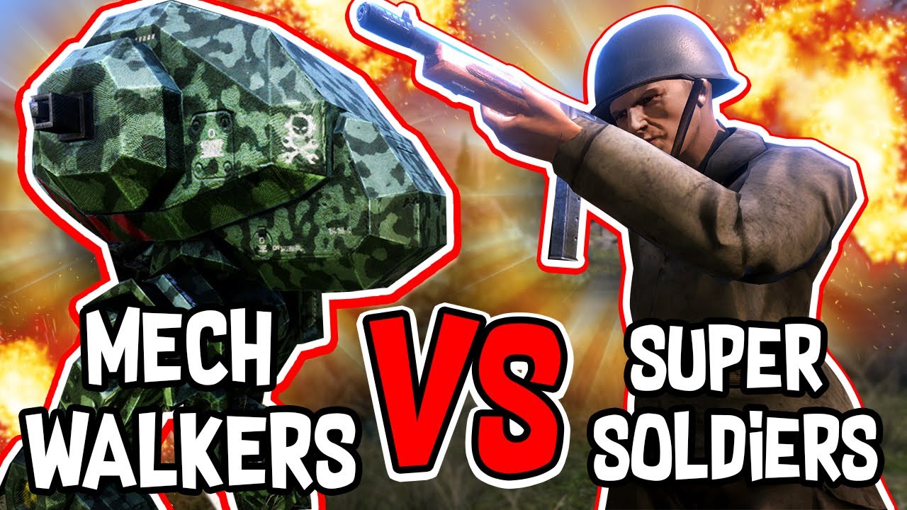 250 РОБОТОВ ПРОТИВ 500 ЛЮДЕЙ!! — Ultimate Epic Battle Simulator #6