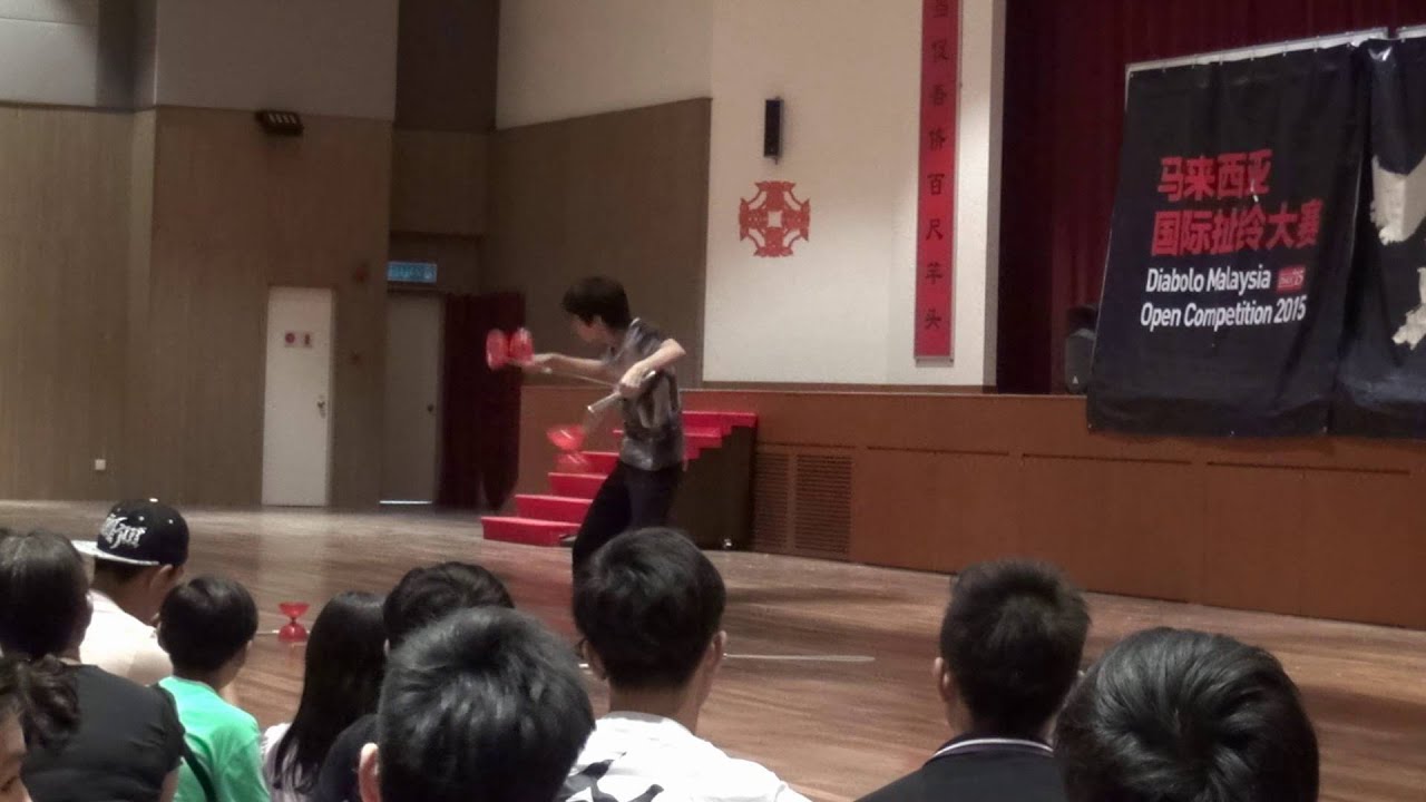Diabolo Malaysia Open Competition 2015 Men's Individual 1st Hiroki Kamei
