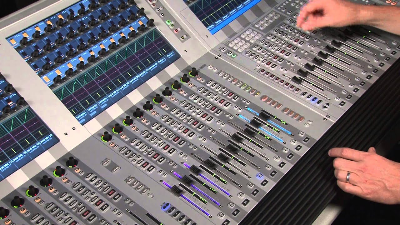 Studer Vista 1 - Assigning VCA's
