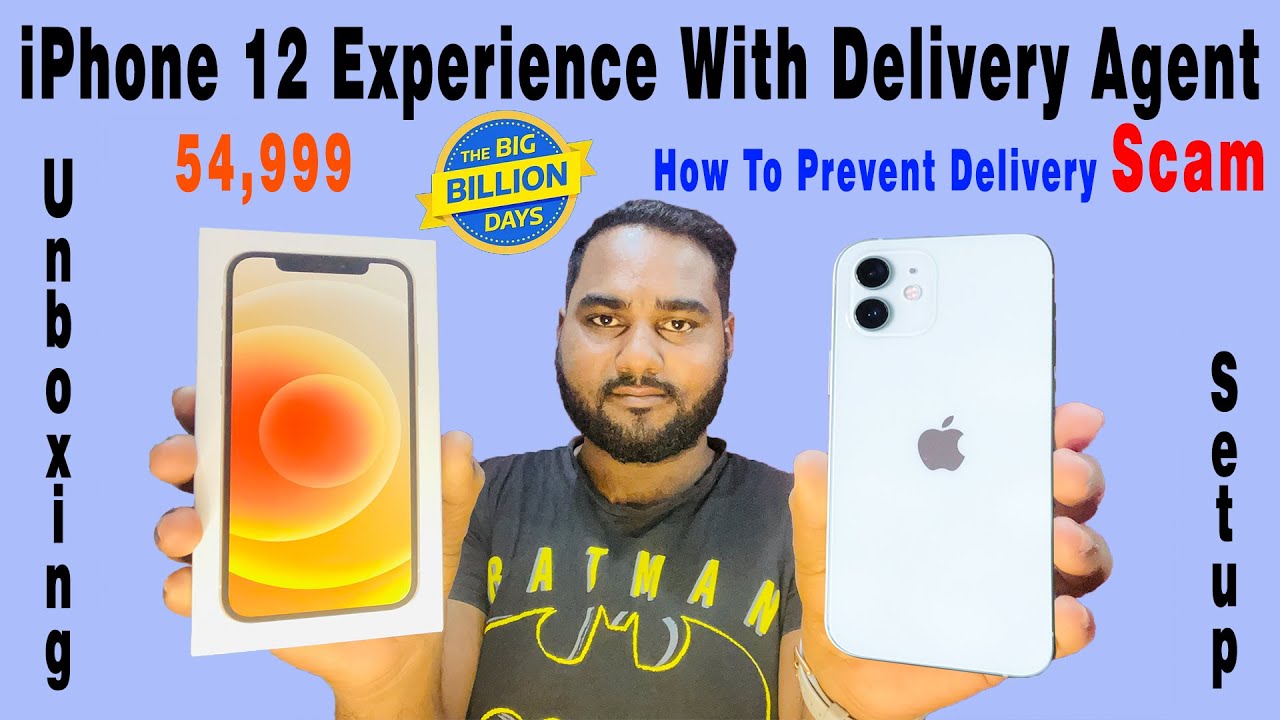 iPhone 12 128GB Unboxing & Setup Rs.54,999  | Flipkart Big Billion Day Sale 2021
