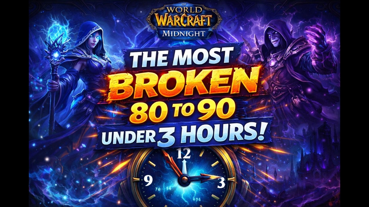 FASTEST LEVELING SPOT MIDNIGHT WOW!!!  sub 3hrs!? (NERFED)