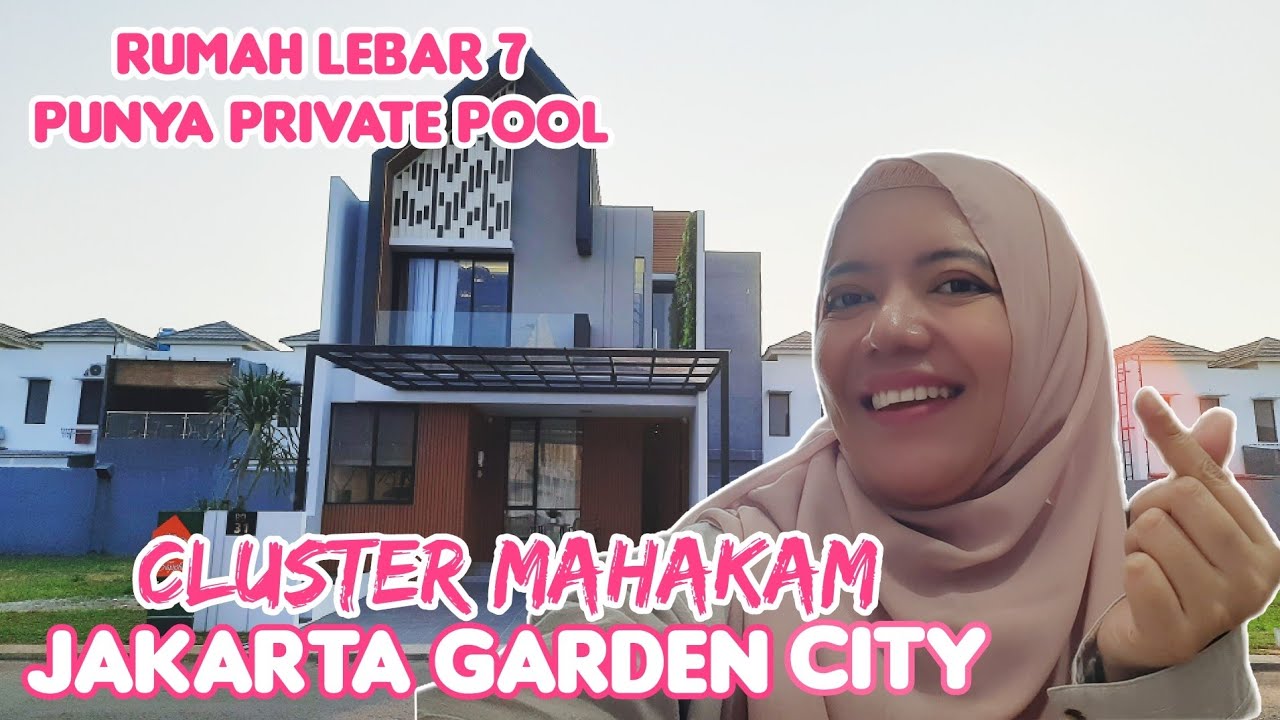 Review Rumah Modern Tropis Di Cluster Mahakam Jakarta Garden City