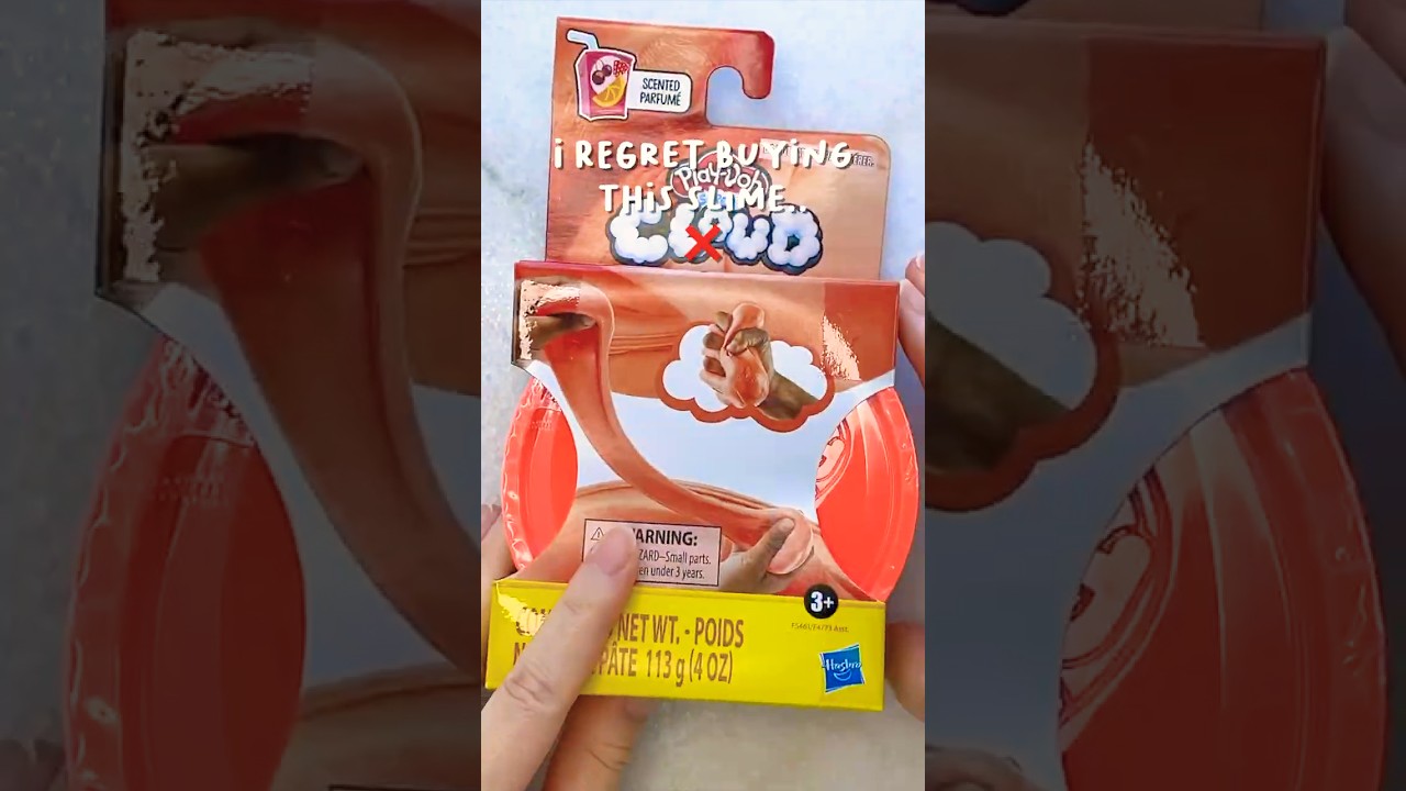 I regret buying this slime.. 👎❌ honest store bought slime review!