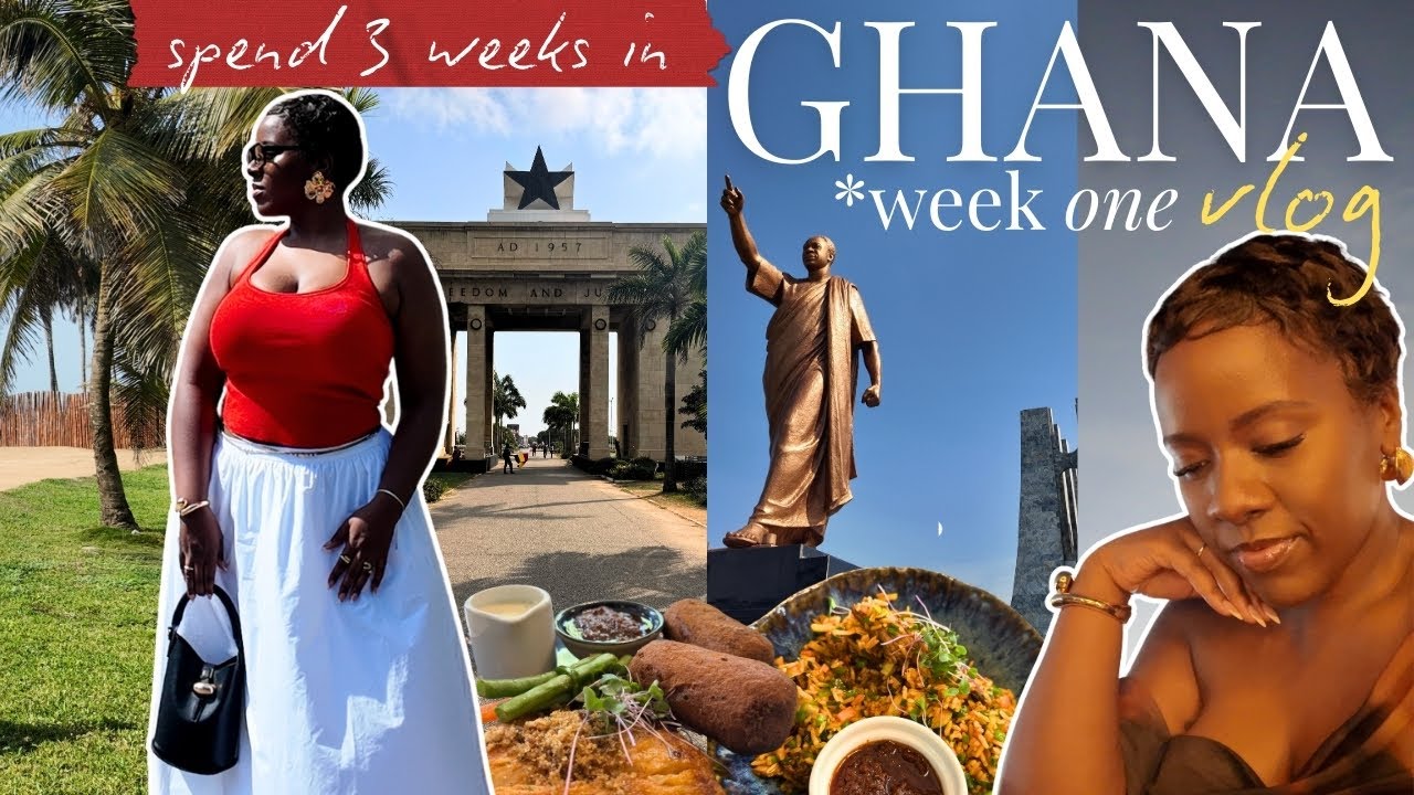 GHANA VLOG 1 ⭐️ Beyond Detty December: The culture, the food, and all the vibes