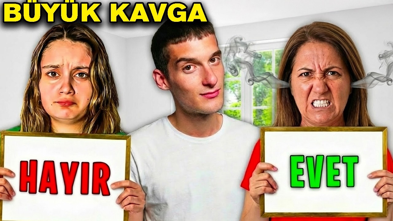 ANNEM VE SEVGİLİM KAVGA ETTİ.. (Kim Beni Daha İyi Tanıyor)