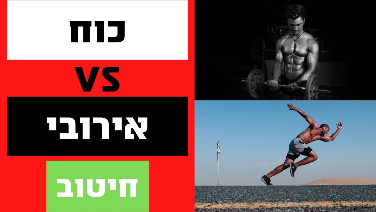 כוח או אירובי- מה יותר טוב ?? (חלק 1- תקופת חיטוב)