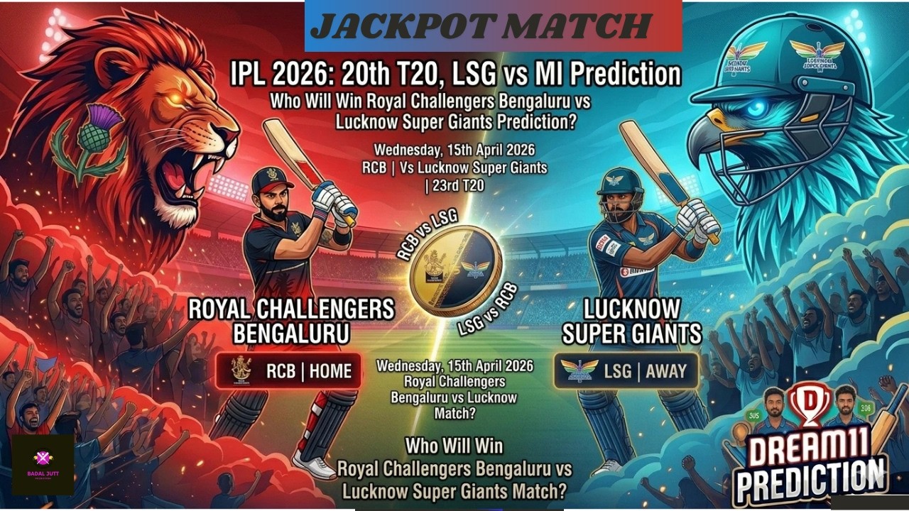 RCB vs LSG IPL 2026 23rd Match Prediction | Bengaluru vs Lucknow #ipl2026 #rcbvslsg