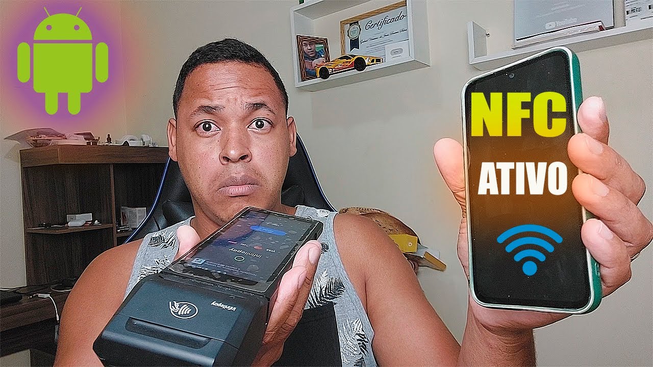 Como ativar a função NFC no celular Android em 2 minutos  🔥🔥2024