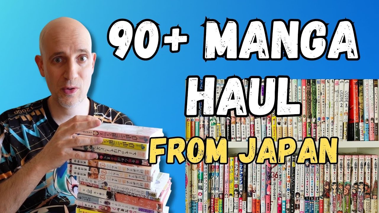 Back with a vengeance: BIG Manga Haul from Japan ⭐