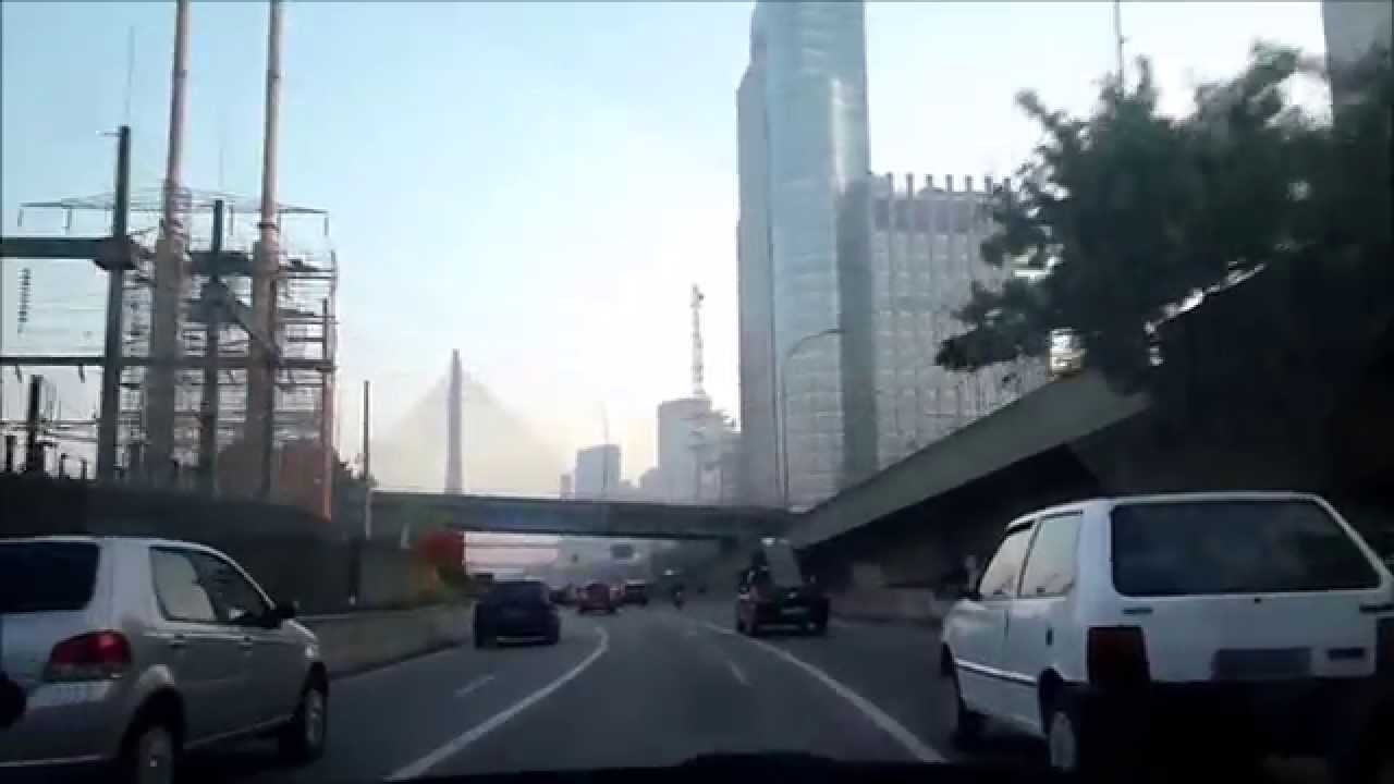S&atilde;o Paulo,  My City -Marginal Pinheiros  6:00 a.m. :) u.u