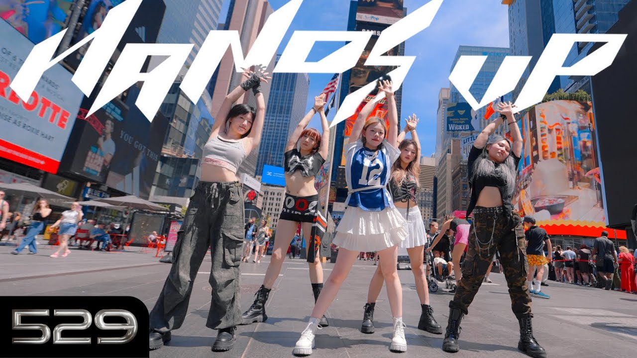 [KPOP IN PUBLIC TIMES SQUARE] MEOVV 미야오 - 'HANDS UP' DANCE COVER by 529 dance | ONE TAKE