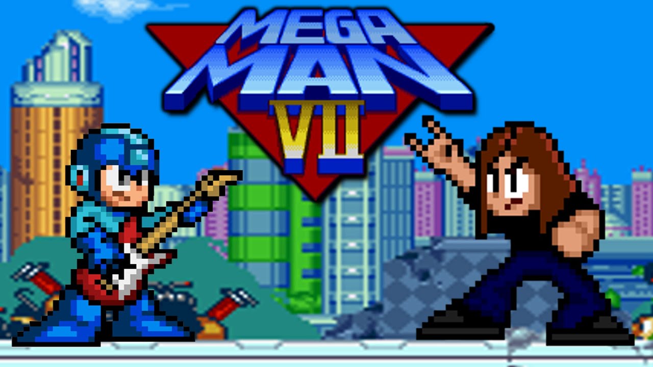 Mega Man 7 Guitar Playthrough (COMPLETE)