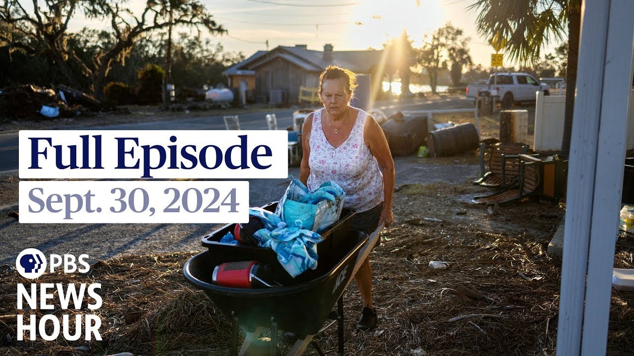 PBS News Hour full episode, Sept. 30, 2024