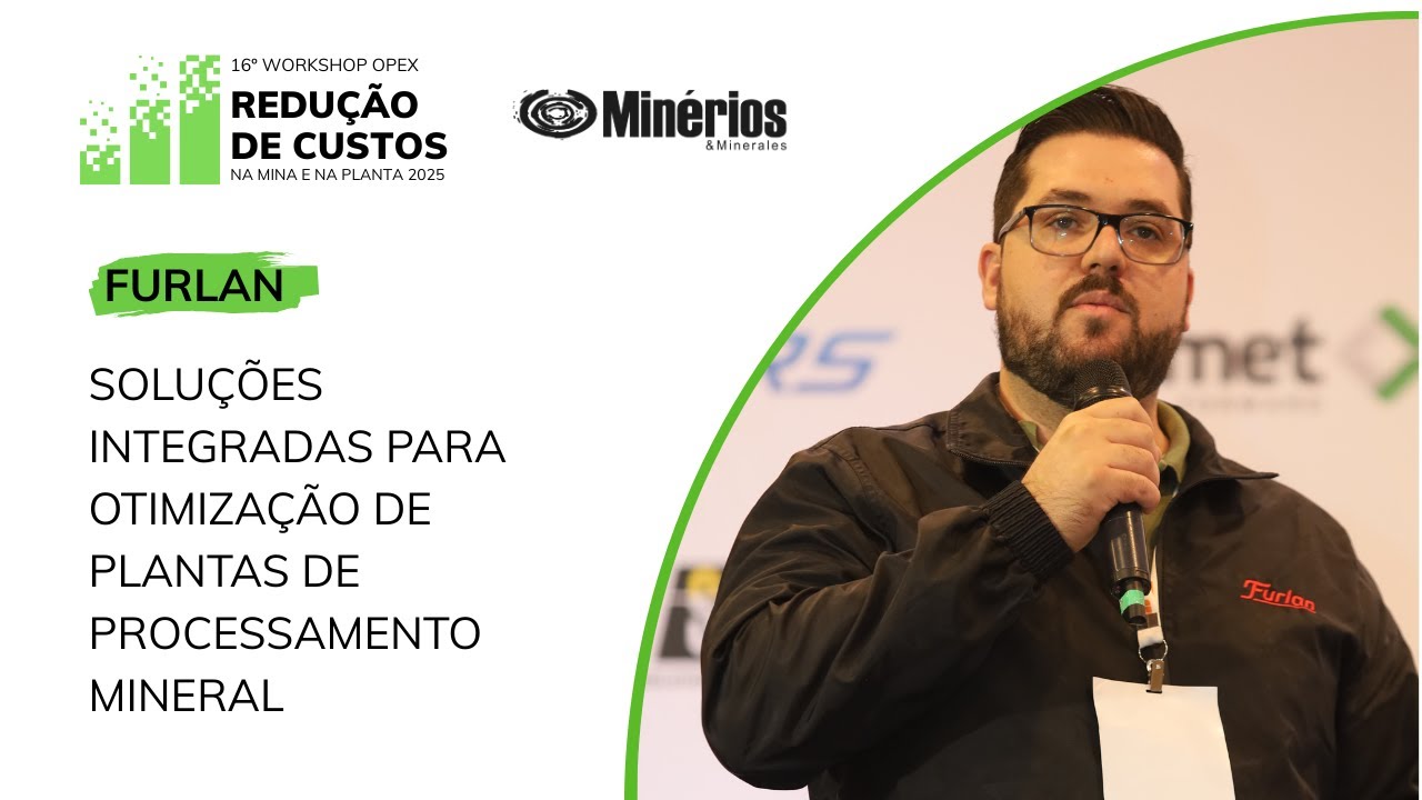 Soluções integradas para otimização de plantas de processamento mineral