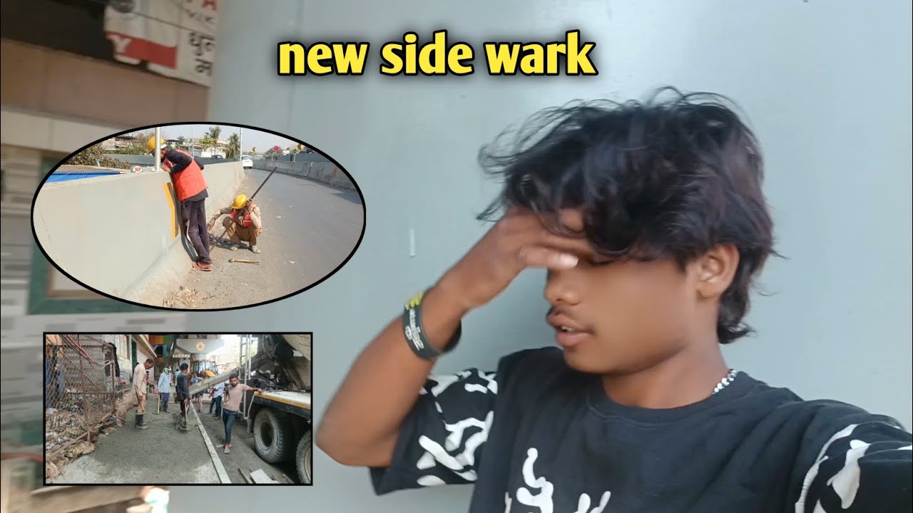 New Side Work Started Near Our Area | Road Construction Vlog Mumbai vlog 