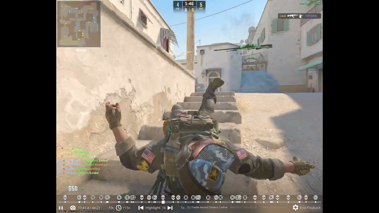 When Dust II Gets Crazy CS2