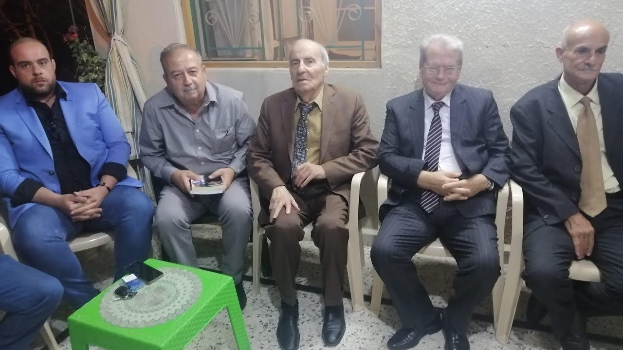 حوار ارتجالي وقصائد محبة بحضور الشعراء طليع حمدان وأنطوان سعادة وعادل خداج وباقة من الشعراء في شارون