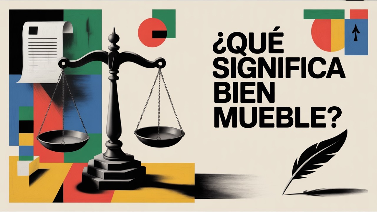 &iquest;Qu&eacute; son los Bienes Muebles? Explicaci&oacute;n y ejemplos