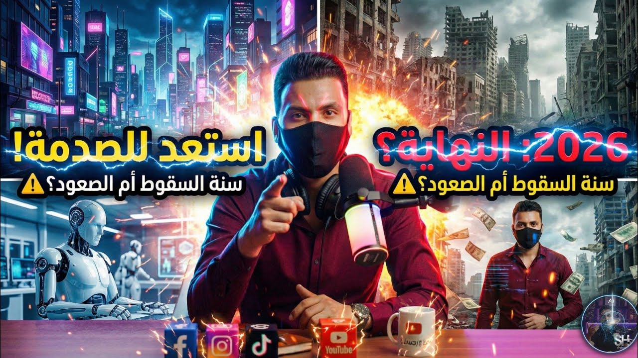 تحذيري⚠️: لماذا يجب أن تخاف من عام 2026؟ وكيف تنجو بعقلك ومستقبلك؟