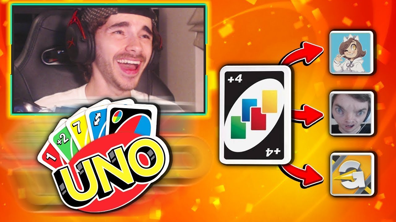 +4's FOR ALL! (UNO Funny Moments)
