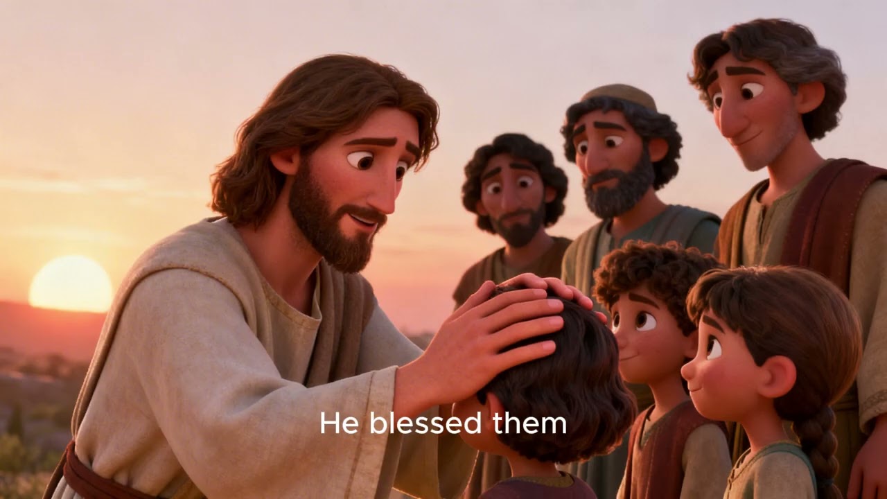 The story of Jesus and the little children 