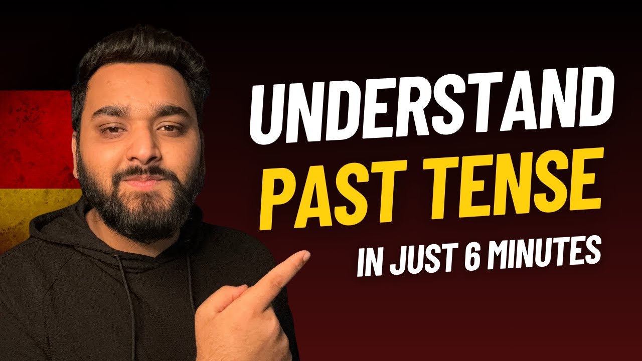 German Past Tense Solved in One Video! (Perfekt vs Präteritum)