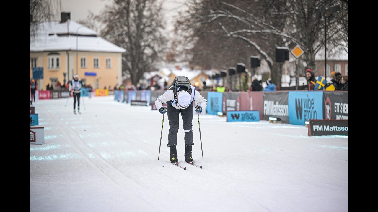 Vasaloppet öppet spår 2026 med en amatör