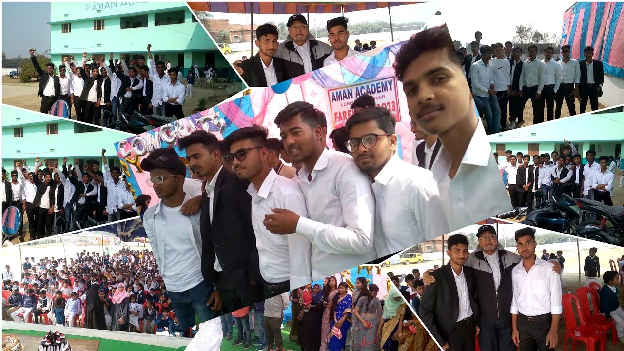 Farewell ceremony of class-10 (16.02.23) Aman Academy (Loam)