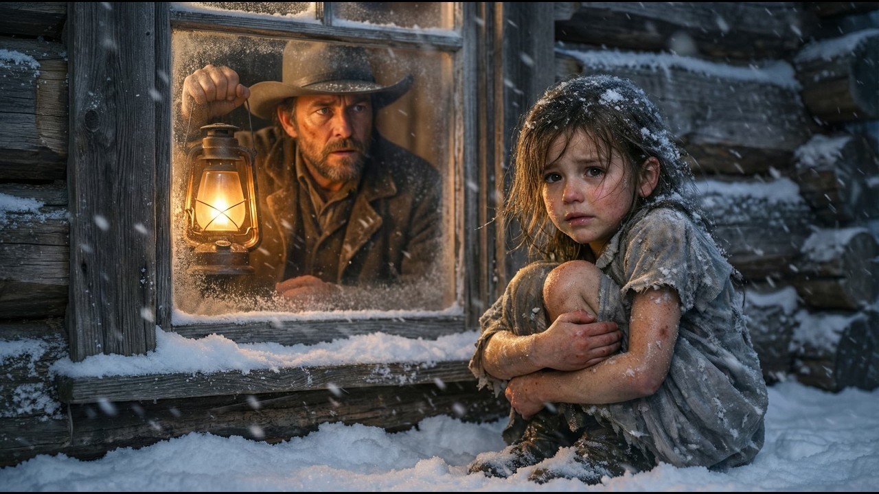 À minuit, une fille blessée apparaît à sa fenêtre — le rancher murmure : « Tu es en sécurité »