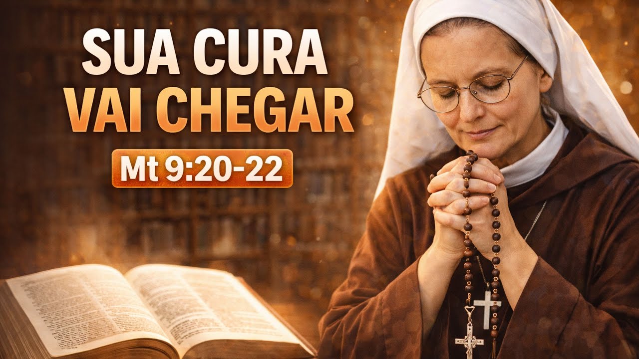 🙏ORAÇÃO PODEROSA PARA CURA DE CÂNCER (Mt 9,20-22) 🌹 Santa Rita Intercede✝️