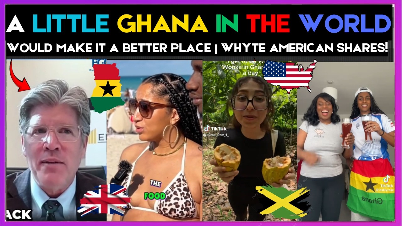 🇬🇭🇺🇸 A LITTLE GHANA IN THE WORLD, WOULD MAKE IT A BETTER PLACE | WHYTE AMERICAN SHARES | Kamma Dyn