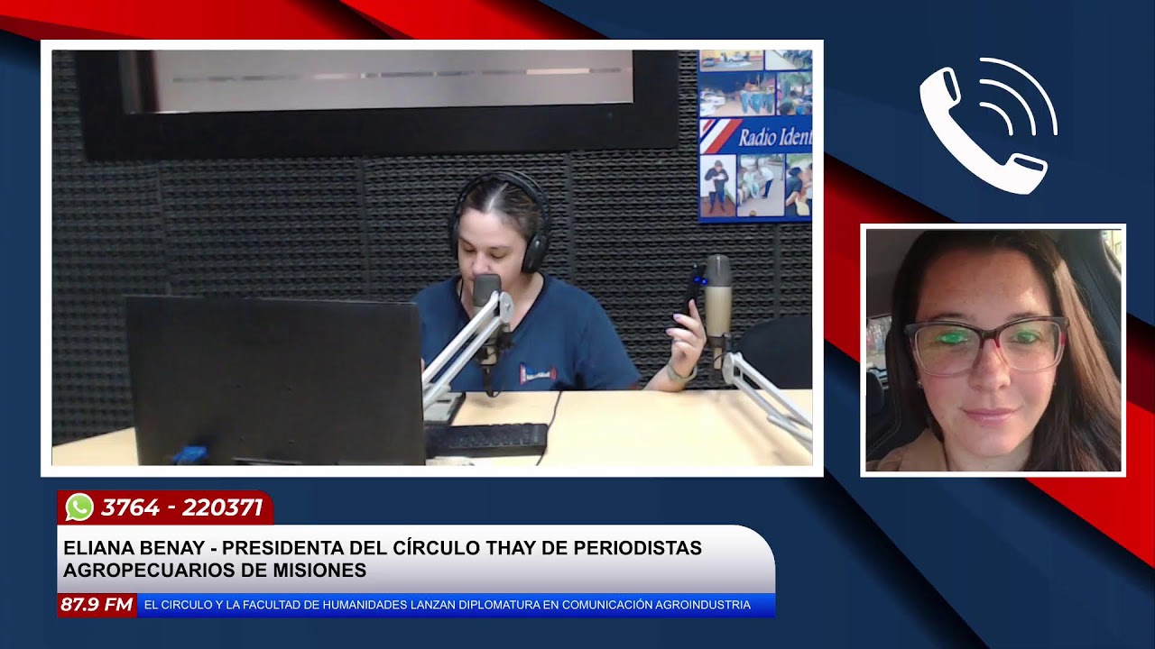 ELIANA BENAY - PRESIDENTA DEL CÍRCULO THAY DE PERIODISTAS AGROPECUARIOS DE MISIONES