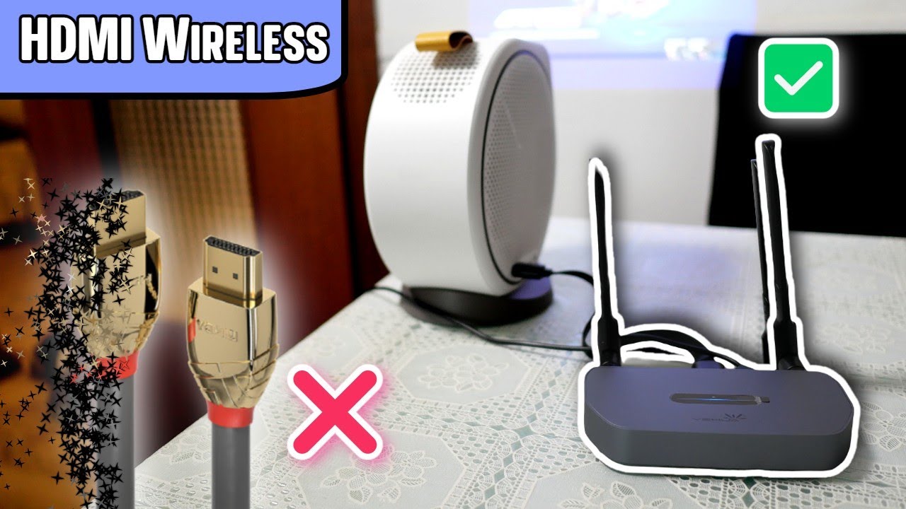 TRASMETTITORE WIRELESS SEGNALE HDMI! Recensione Yehua
