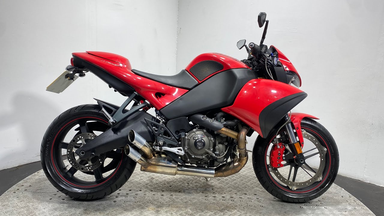 BUELL 1125 CR 2008 7K WALK AROUND / RUNNIG VIDEO