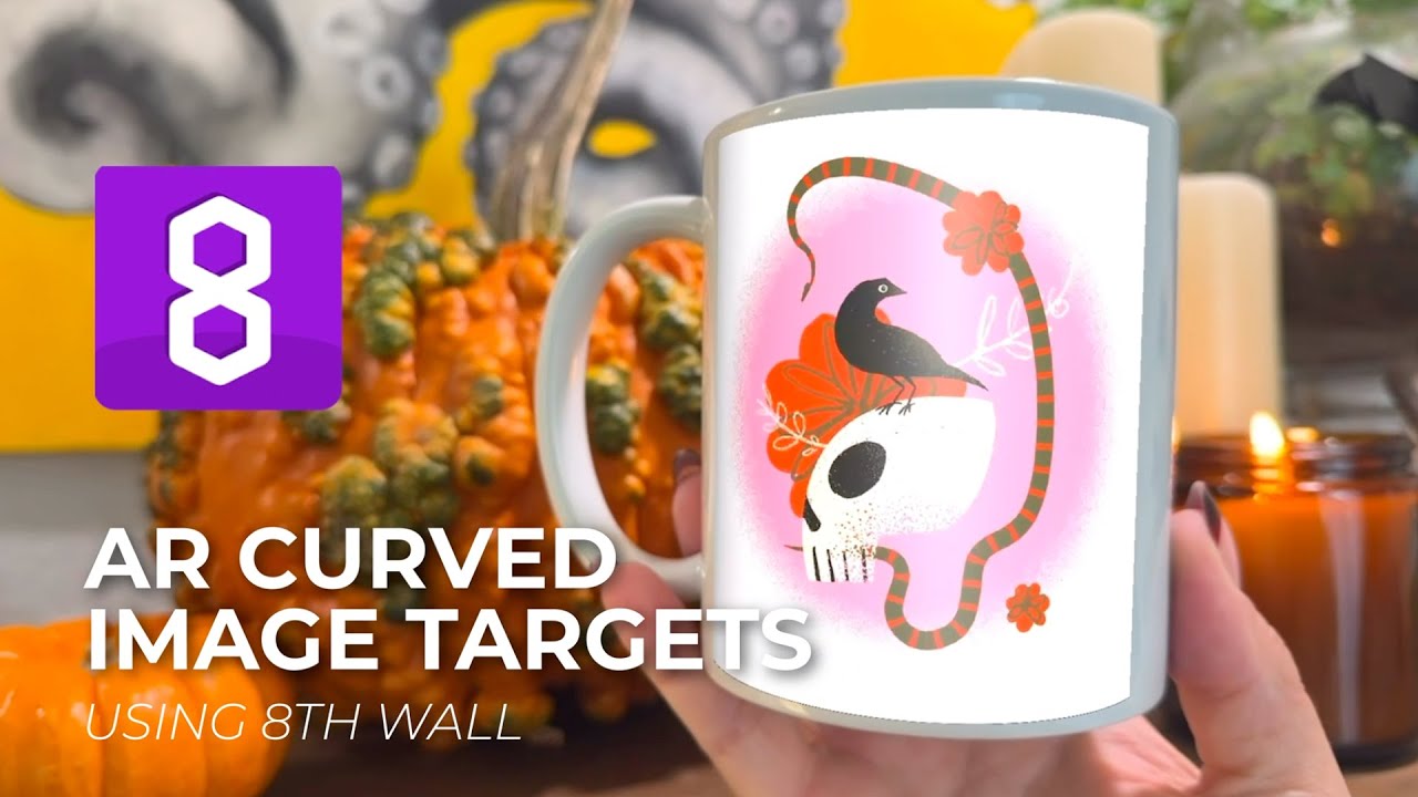 How to Create a Curved Image Target in 8th Wall (AR Mug Tutorial)
