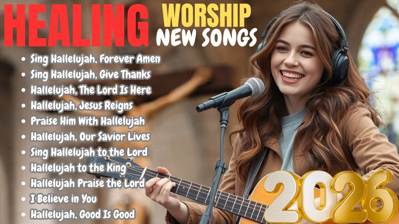 Healing Worhip - New Songs || Best Christian Songs 2026 | Sing Hallelujah, Forever Amen