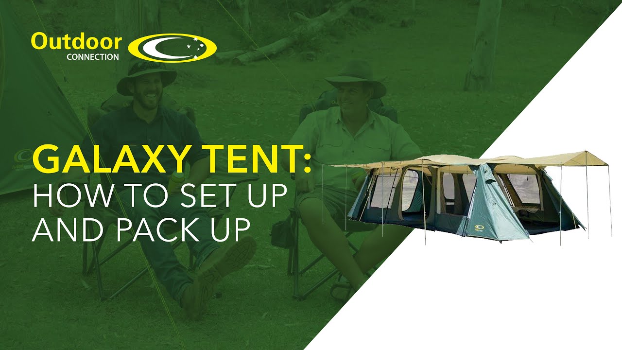 Outdoor Connection Galaxy Tent: How to Set Up and Pack Up