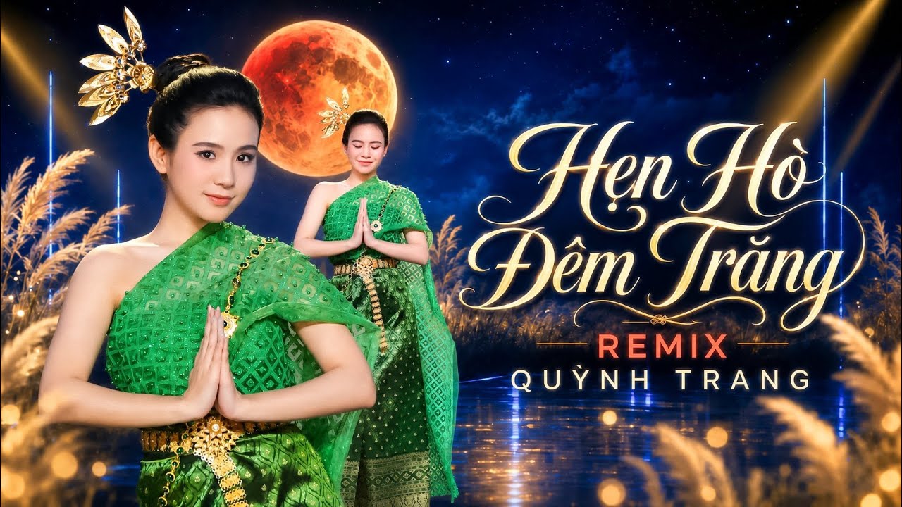Hẹn Hò Đêm Trăng (Remix) - Quỳnh Trang || Đêm nay ta cùng say...