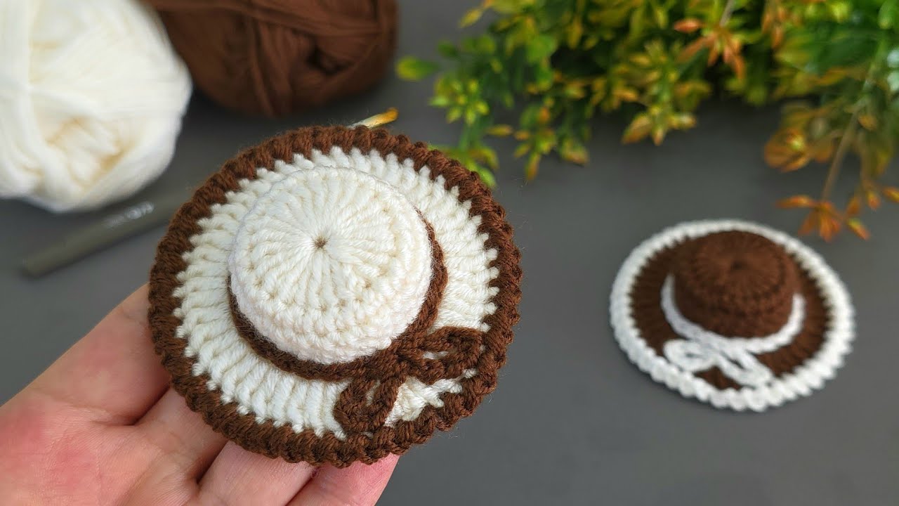 You can knit and sell crochet hats for Barbie dolls and buckles.#crochet