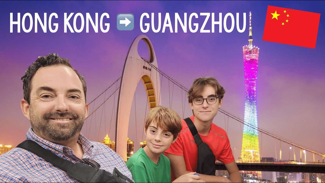 Hong Kong to Guangzhou by Bullet Train 🚄 | Visa-Free & First Impression