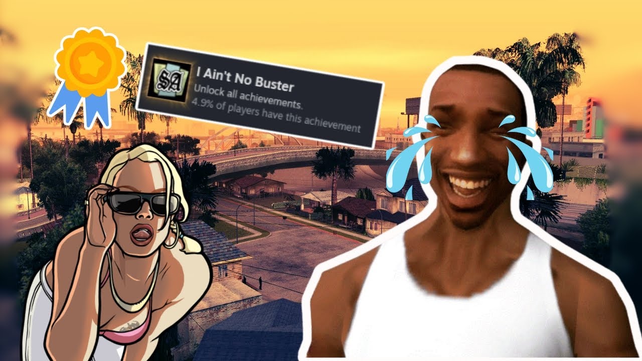 Spróbowałem zdobyć 🏆 WSZYSTKIE OSIĄGNIĘCIA🏆 w GTA: San Andreas!