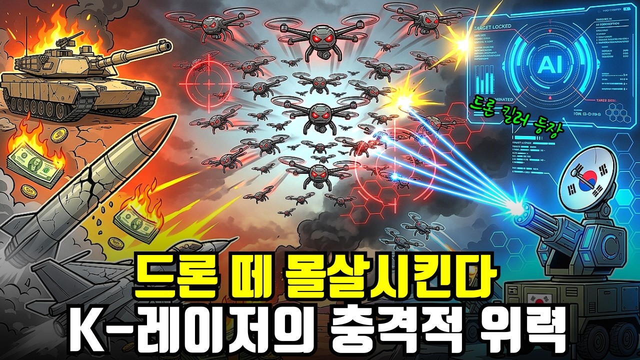 1발에 2,000원으로 드론 떼 몰살? 전 세계 군사 전문가들이 