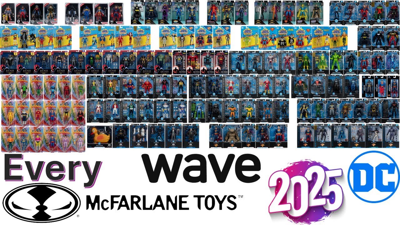 Список сравнений всех фигурок DC McFarlane Toys из серии Multiverse Super Powers Friends BTAS 202...