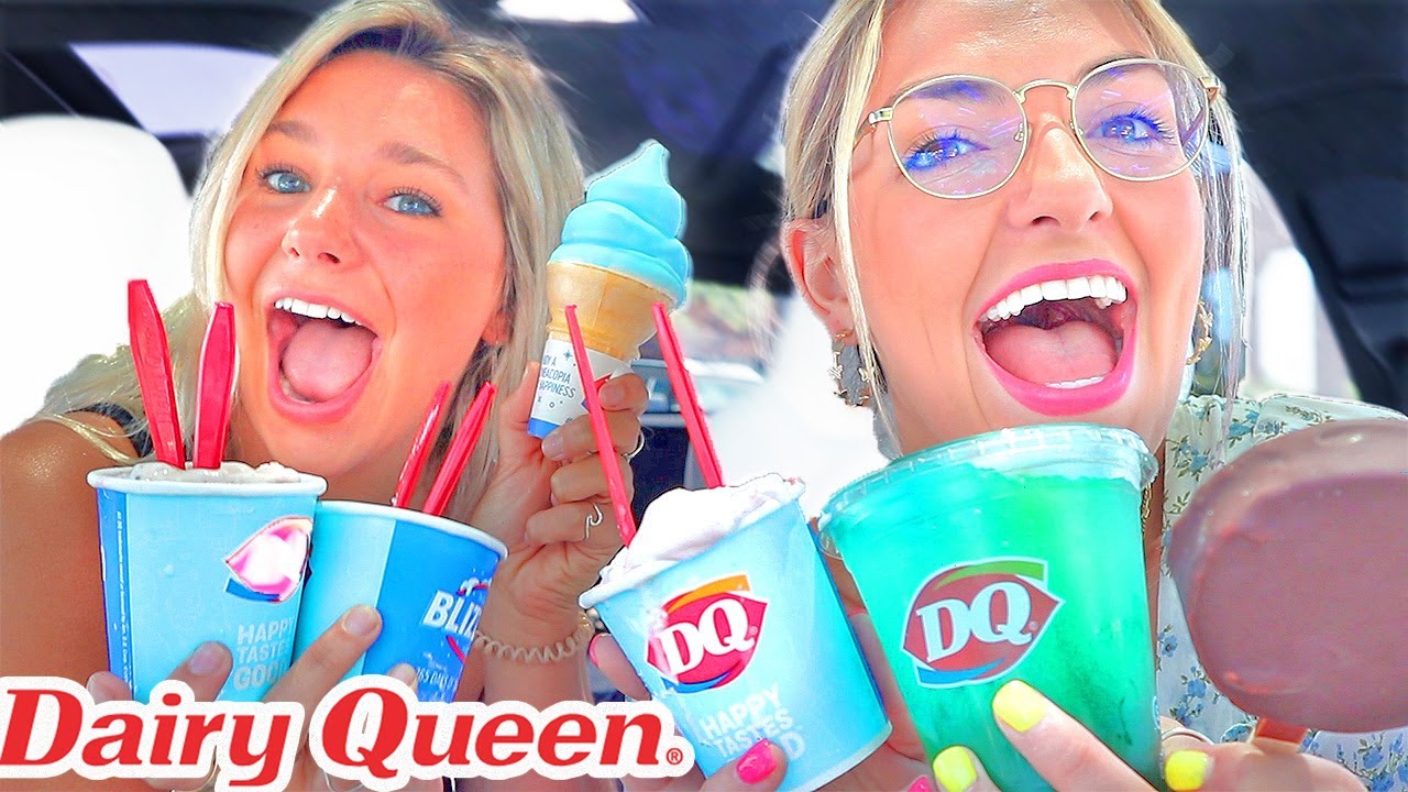 Dairy Queen НОВЫЙ Summer Blizzards MUKBANG с Кейси!