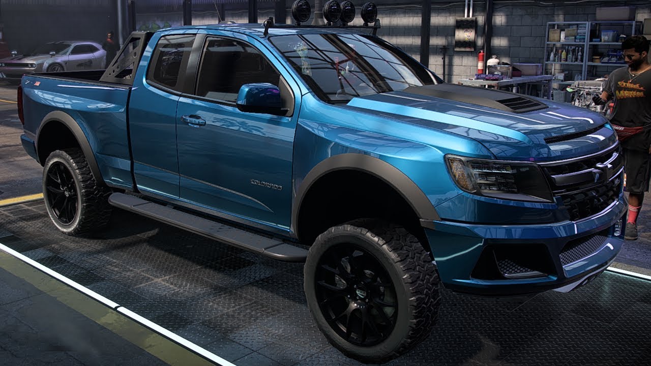 NFS HEAT - Chevrolet Colorado customization and off-road gameplay